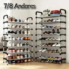 Sapateira Multiuso Para Calçados 7-8 Andares Organizador Desmontável organizador de sapatos tênis