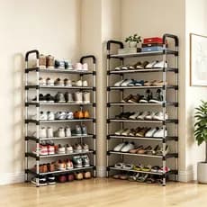 Sapateira  Multiuso Para Calçados  7/8 Andares Organizador Desmontável organizador de sapatos tênis