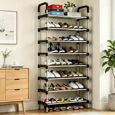 8 Andares Sapateira Multiuso Para Calçados Organizador Desmontável organizador de sapatos tênis