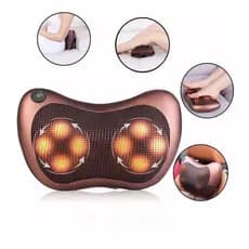 Almofada Massageadora Shiatsu Relaxante para Pescoço Lombar Aquecimento e Alívio de Dores