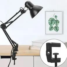 Abajur De Mesa Articulavel Luminaria Pixar Base Garra Preta