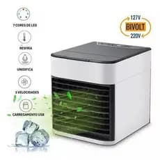 Ar Condicionado Portátil 3 Em 1 Umidificador 500Ml