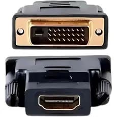 Adaptador Conversor 24+1 Dvi Macho X Hdmi Fêmea
