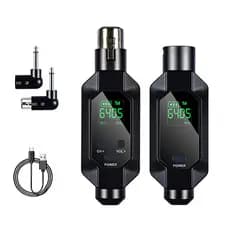 Sistema Receptor E Transmissor Uhf Para Microfone Sem Fio