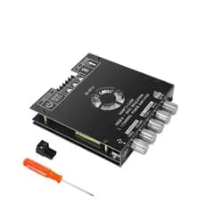 Zk-HT21 Canal Amplificador Digital Bluetooth 2.1 Canais Placa Amplificadora De Potência Bluetooth TDA7498E 160Wx2 + 220W