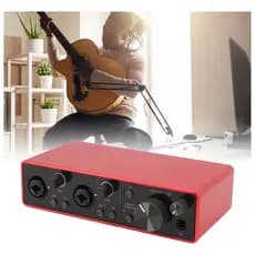 Interface Áudio 2i2 USB – Alta Qualidade de Som, 3ª Geração