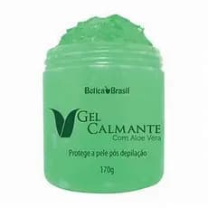 Gel Calmante Pós Depilação/Depilador Com Aloe Vera - Botica Brasil Lucy's 170g