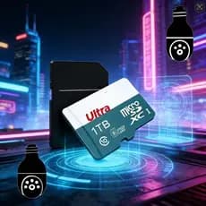 Cartão de Memória Micro SD 1TB 16GB 32GB 64GB 256GB 512GB Velocidade Alta + Adaptador SD