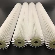 Rolo de escova de limpeza Industrial Rolo de fornecimento direto Máquina de limpeza de vidro de frutas e vegetais Rolo d