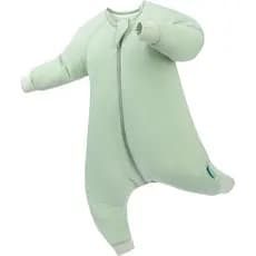 PurComfy Macacão de Dormir Ativo Super Macio para Bebês 1.0 TOG, Cobertor Vestível de Manga Comprida com Pernas, Aconche