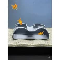 Gruta para Aquário – Esconderijo para Peixes e Camarões – Impressão 3D Segura