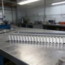 Cremalheira AGL Motor Portão Eletrônico Gomo de Alumínio 50CM