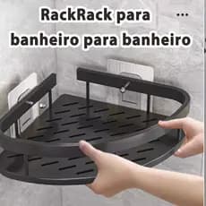 SUPORTE PARA SHAMPOO PARA USO NO BANHEIRO NA PAREDE de alumínio suporte organizador multiuso ELETROX