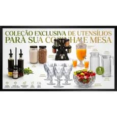 VIDROS UTENSÍLIOS/BOMBONIERE/TAÇAS/SUQUEIRA/GALHETEIRO/ TEMPERO/JARRA