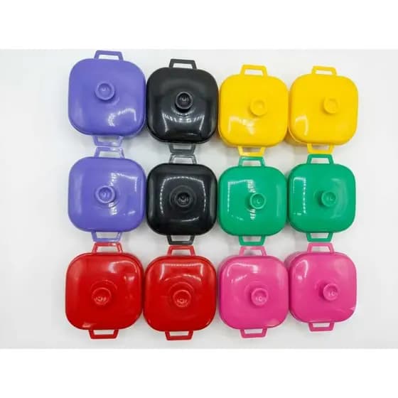KIT/JOGO 2a12 peças de Panelas para Micro-ondas Caçarolas1,5 Litros/Potes multiuso/freezer/plastico/original