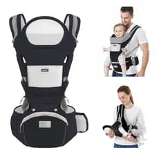 Banco De Cintura Para Bebê Canguru Bebe Passeio Varias Cores Mochila Infantil Hipseat Carrier Para Bebê premium FAST