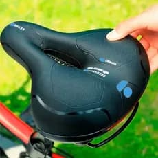 Selim Vazado assento Anatômico Gel Conforto Bike MTB Fita Refletiva  FAST