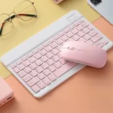 Combo Teclado e Mouse Bluetooth Blueconnect 5.2 Durável e Portátil Compatível com Multi-Dispositivos FAST