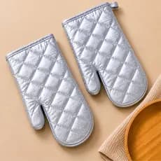 Kit 2 Luvas Térmicas Para Forno Cozinha Resistente ao Calor Assadeira Churrasco