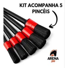 5 Peças/Conjunto Pincéis Escova Limpeza Multifuncional Rodas Automóveis Leve Interior Externo De Couro Kit Ferramentas