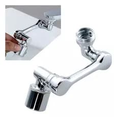 Extensor Bico Articulado De Torneira 1080° Cozinha Cobre ABS Revestimento Multicamada