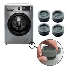 Pé Nivelador Máquina de Lavar Pezinho de Geladeira Fogão 4pç