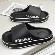 Chinelo Masculino Slide Nuvem Em EVA Ortopédico Original Macio Estiloso