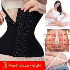 Treinador De Cintura Espartilho Corpo Shaper Shapewear Cinto De Emagrecimento Feminino Barriga Pós Parte Bainha Modelage