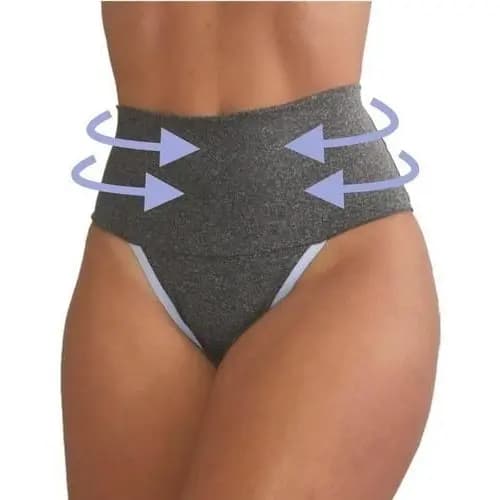 Kit 10 Calcinha Cintura Alta Segura Barriga Cós Duplo Suplex Premium Power Calcinha Modeladora zero barriga