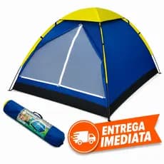 Barraca Iglu Camping com Montagem Rápida para 2 ou 4 Pessoas