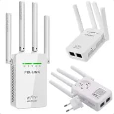 Roteador Repetidor WiFi 1200Mbps 4 Antenas Wireless Pix-Link