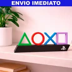 Letreiro PlayStation Decorativo