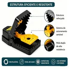 Dispositivo Reutilizável para Controle de Pragas Alta Sensibilidade Uso Interno e Externo
