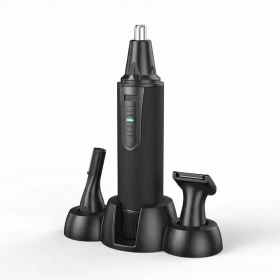 Kit Aparador de Pelos 3 em 1 para Homens - Aparador de Nariz Orelha Sobrancelha e Barba ON-MA017