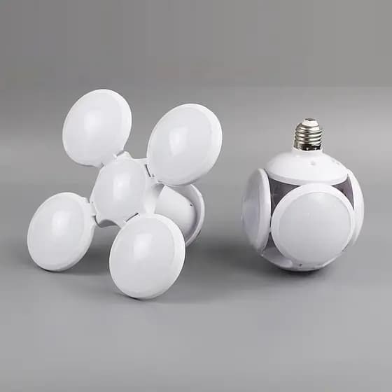 LAMPADA MULTIFUNCIONAL DE LED BOLA  BRANCA FRIA BIVOLT LevaVida