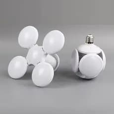 LAMPADA MULTIFUNCIONAL DE LED BOLA  BRANCA FRIA BIVOLT LevaVida