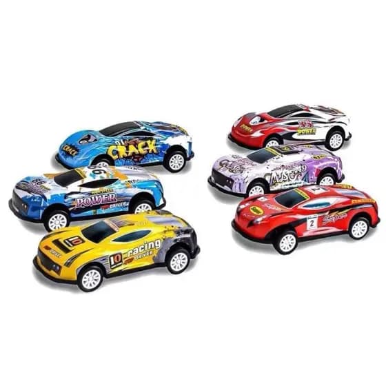 kit 6 carrinhos roda livre, carros de metal, 6 carros debringuedo de ferro, criancas feliz