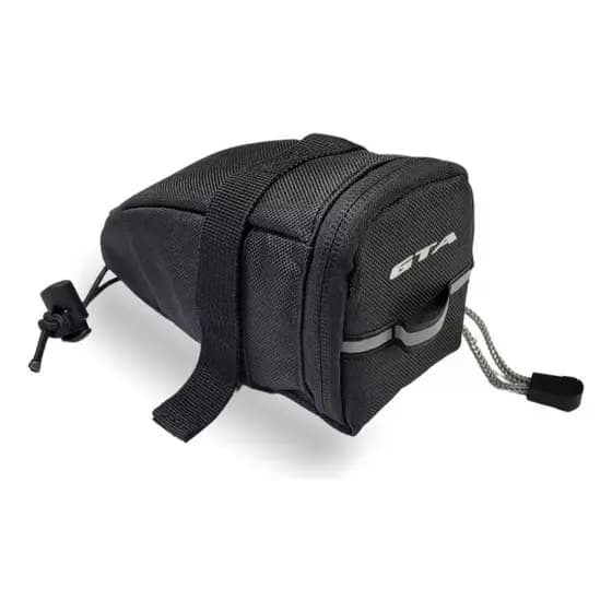 Bolsa De Selim Bike Para Camara Ar Kit Reparo Cor Preto Oferta PROMO!