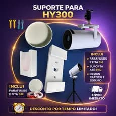 Kit Completo Suporte Projetor HY300 Fullcam Salange MagCubic Transpeed Suportes Tampa de Lente
