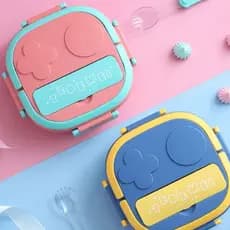 Marmita Lancheira Térmica Escolar Infantil Portátil Recipiente Comida Lunch Box Cozinha Casa
