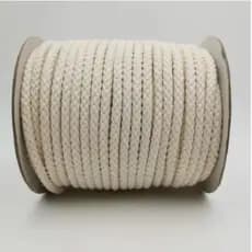 Cordão decorativo torcido com 5mm ,6mm,7mm de espessura,  corda de decoração de algodão, 50 metros de comprimento