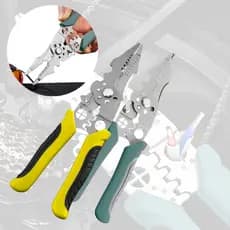Alicate Ferramenta Multifuncional Descascador Cabo Cripador Decapador Fio Cripagem Granfei
