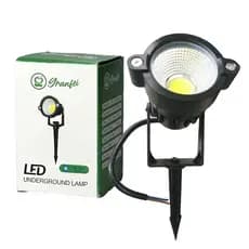 kit 2 un Luminária Espeto Jardim 7w  9w 15w Cob Led  cor de luzs a Prova Dágua ip65 Bivolt