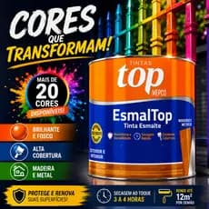 Tinta para Porta Portão Janela Escada Esmalte Sintético Mepco 900ml