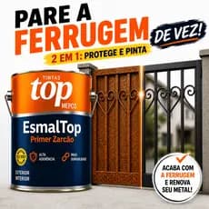 Tinta Direto na Ferrugem 900ml – Alta Aderência, Proteção e Acabamento Fosco para Metal