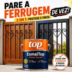 Tinta Direto na Ferrugem 900ml – Proteção e Secagem Rápida, Acabamento Fosco para Metal