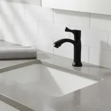 SOLIDO BRASIL Torneira de Bancada Monocomando Bica Alta para Banheiro Design Moderno e Sofisticado