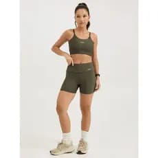 Conjunto Fitness Feminino Short e Top Alça Digital Arm