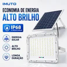 Enorme Brilhante Refletor Led Lâmpada Solar 100000W Luz De Led IP67 à Prova D'Água Externas