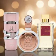 Kit 3 Perfumes Árabe Lattafa Amethyst 60ml Essência Concentrada Alta Fixação Aroma Intenso Duradouro